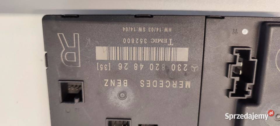 MERCEDES SL R230 MODUŁ DRZWI PRAWY PRZÓD Komputery