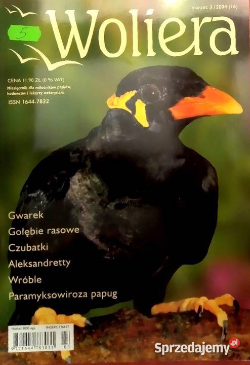 440 Woliera Miesięcznik Ornitologiczny P 4 mazowieckie