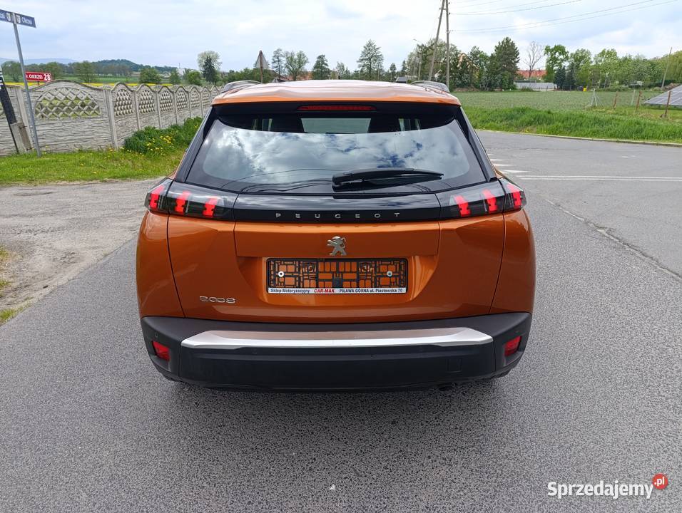 Peugeot 2008 12 Benz 2020r Allure sprowadzony dolnośląskie Dzierżoniów