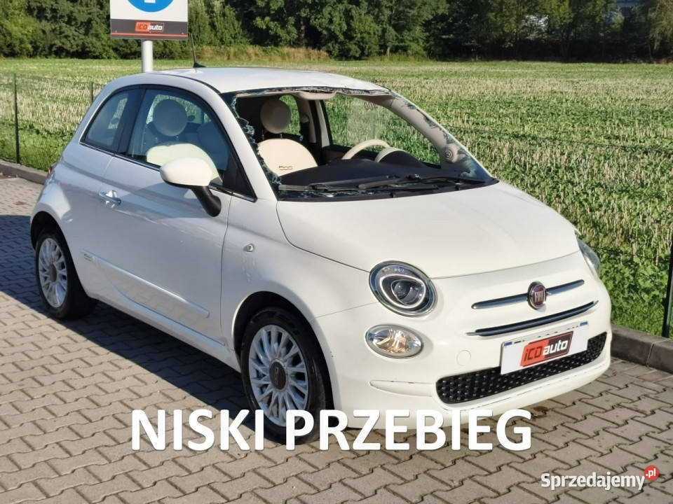 Fiat 500 12 benzynka 70 niski przebieg mała Kęty