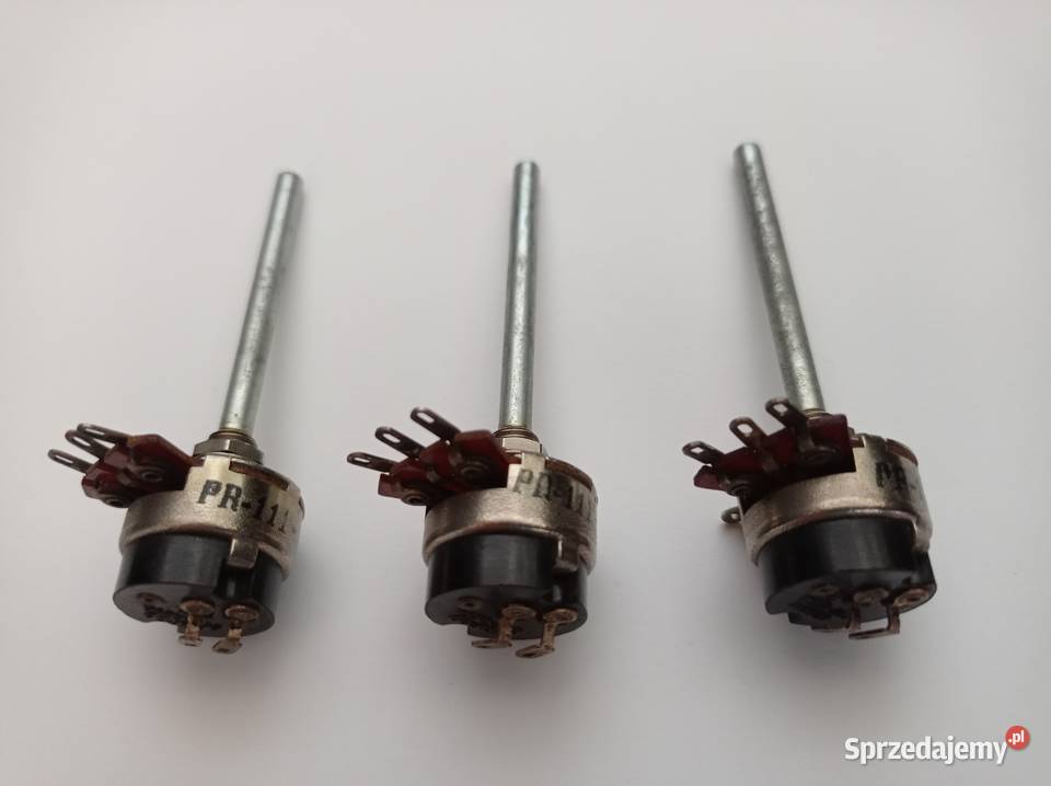 Potencjometry z PRL Elektronika Warszawa sprzedam