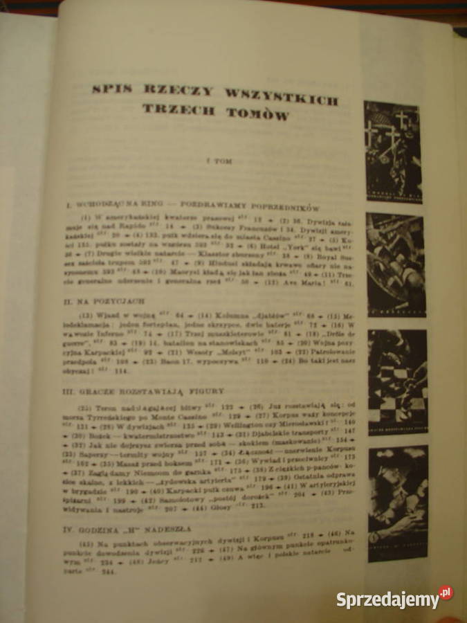Wańkowicz M Bitwa o Monte Cassino Tom IIII kpl Łódź