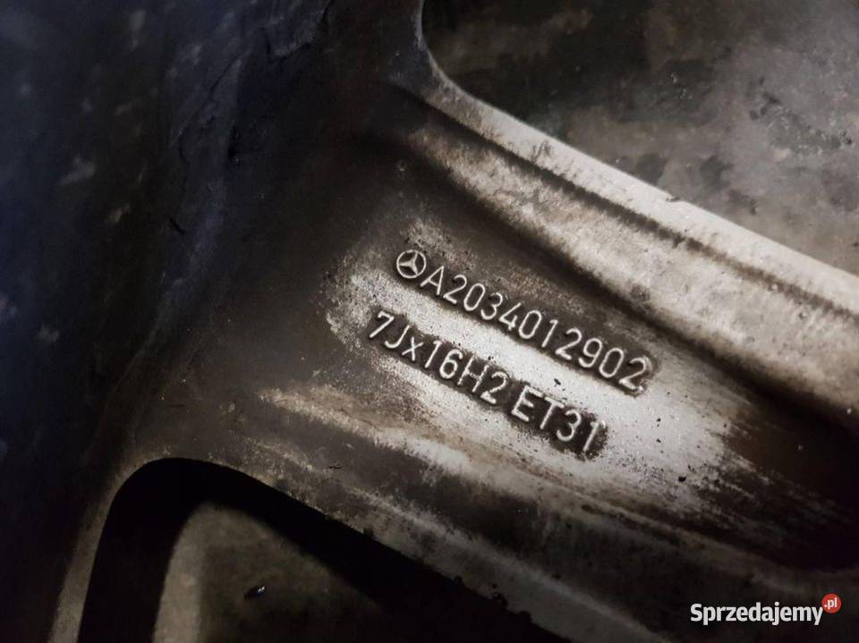 ALUFELGI KOMPLET MERCEDES W203 C220 A2034012902 Lipno