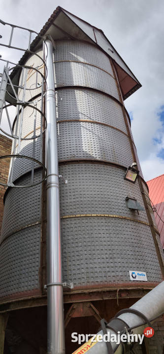 Silos zbożowylejowy samowyładowczy 6m ok 30 m3 Pozostałe Oborzany