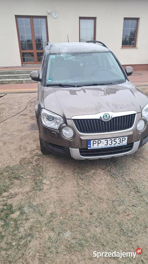 Skoda yeti 18 2012r Tsi Benz gaz bogata wersja elektrycznie ustawiane fotele lubelskie Parczew sprzedam