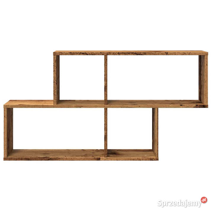 Półka ścienna stare drewno 100x18x53 WM856592 mazowieckie Warszawa