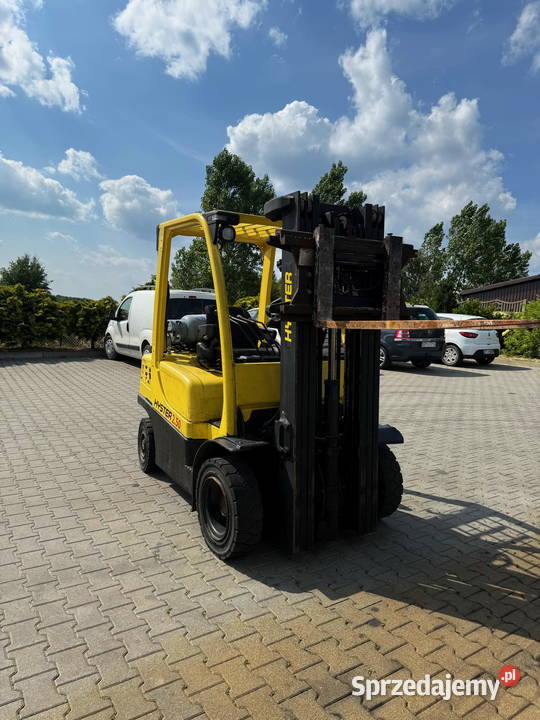 wózek widłowy HYSTER H25FT LPG Triplex 49m łódzkie Działoszyn sprzedam
