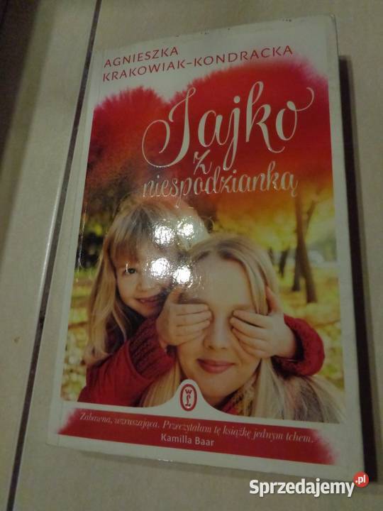 Książka Jajko z niespodzianką Agnieszka Skwierzyna sprzedam