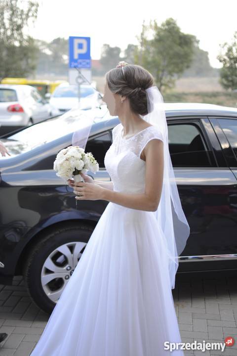 32 34 36 Biała suknia ślubna Margarett Finezja mazowieckie Warszawa sprzedam
