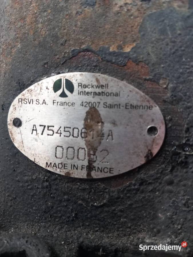 Skrzynia rozdzielcza reduktor hsm 904 rockwell małopolskie Gorlice sprzedam