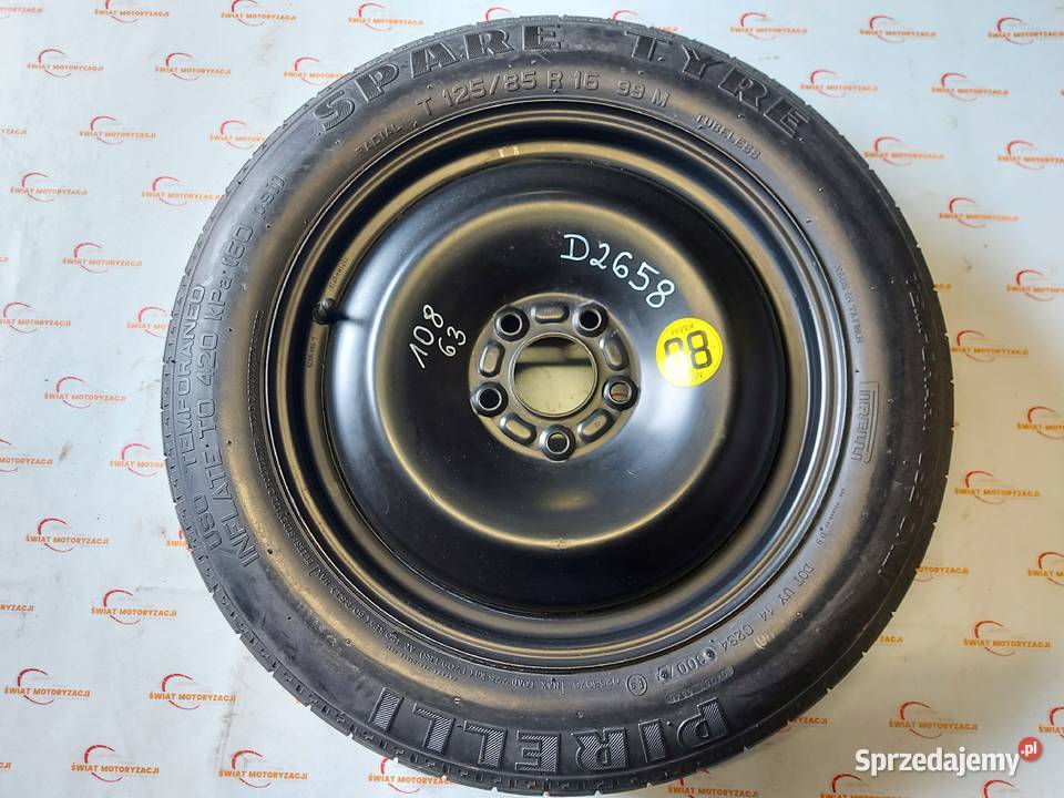 MONDEO MK4 S GALAXY MK3 koło dojazdowe 1258516 Kielce