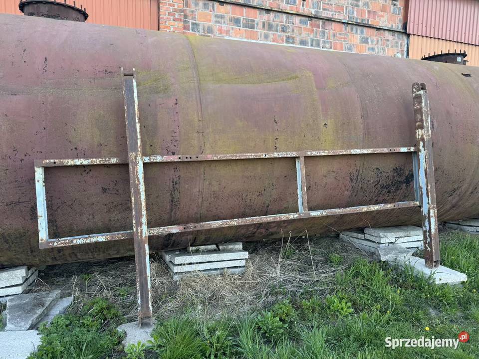 duży zbiornik stalowy gruba blacha 50m3 52m3 na Pleszew sprzedam