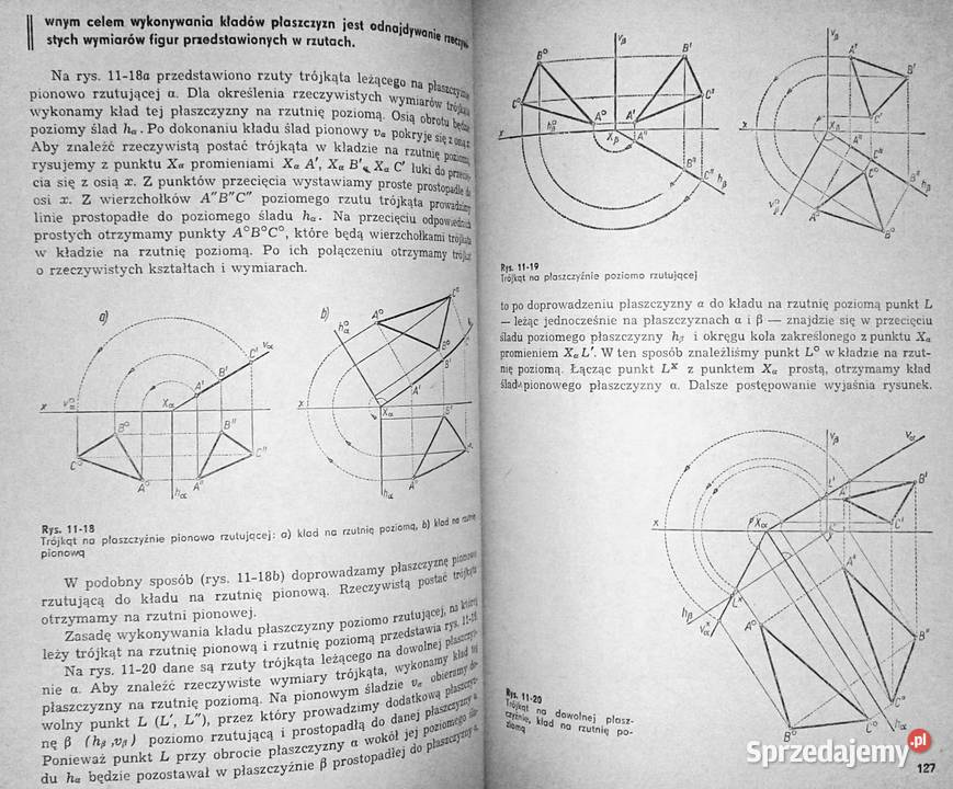 Rysunek techniczny Tadeusz Buksiński Antoni lubelskie Chełm