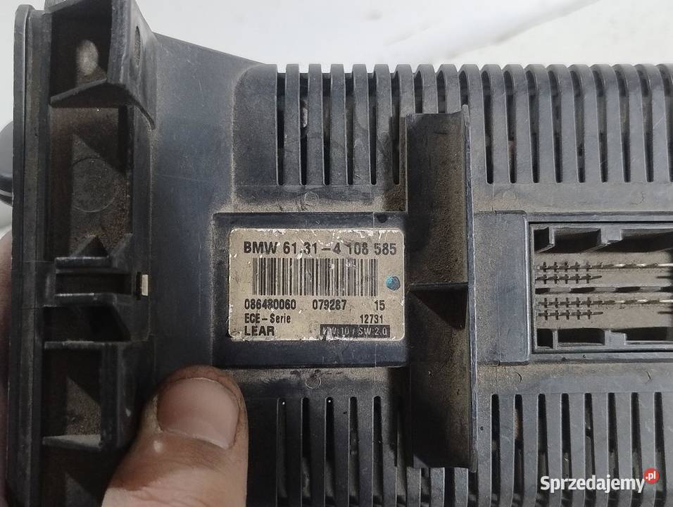 PANEL WŁĄCZNIK ŚWIATEŁ BMW E46 4108585 086480060