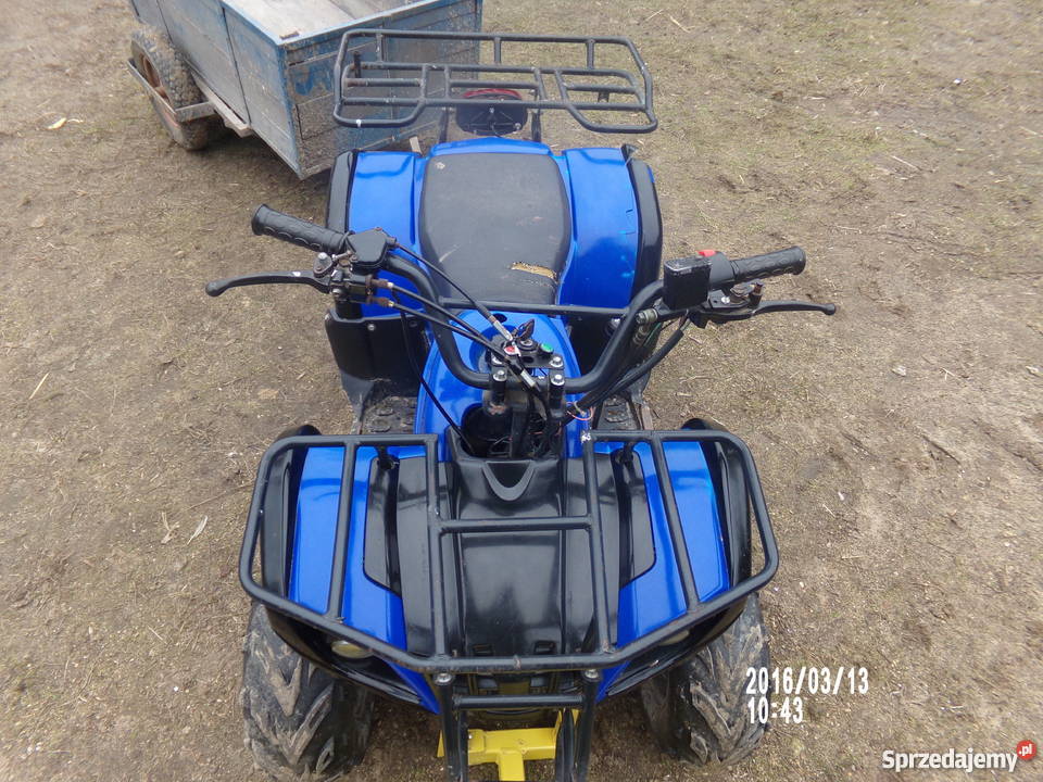 sprzedam quad atv 110 pług przyczepka