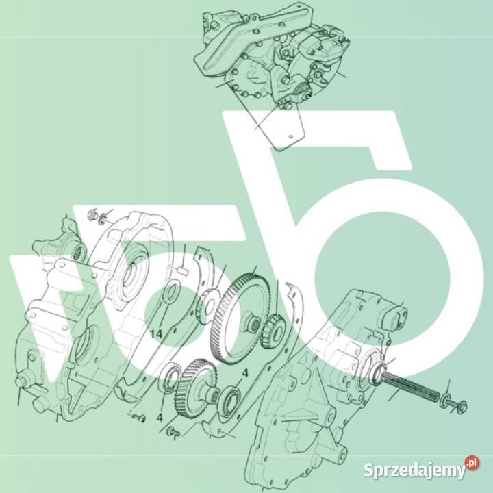 Przekładnia 44557510 Reduktor 90000013 JCB 52450 Wilkowo