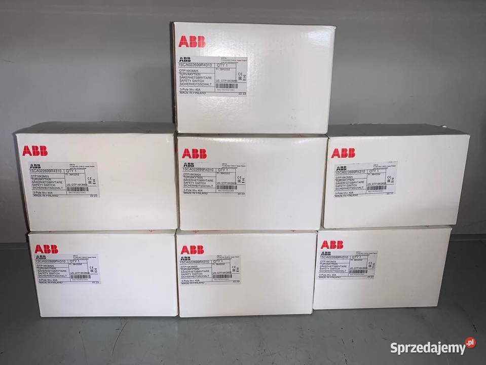 ABB 1SCA022699R4310 Przełącznik bezpieczeństwa Warszawa sprzedam