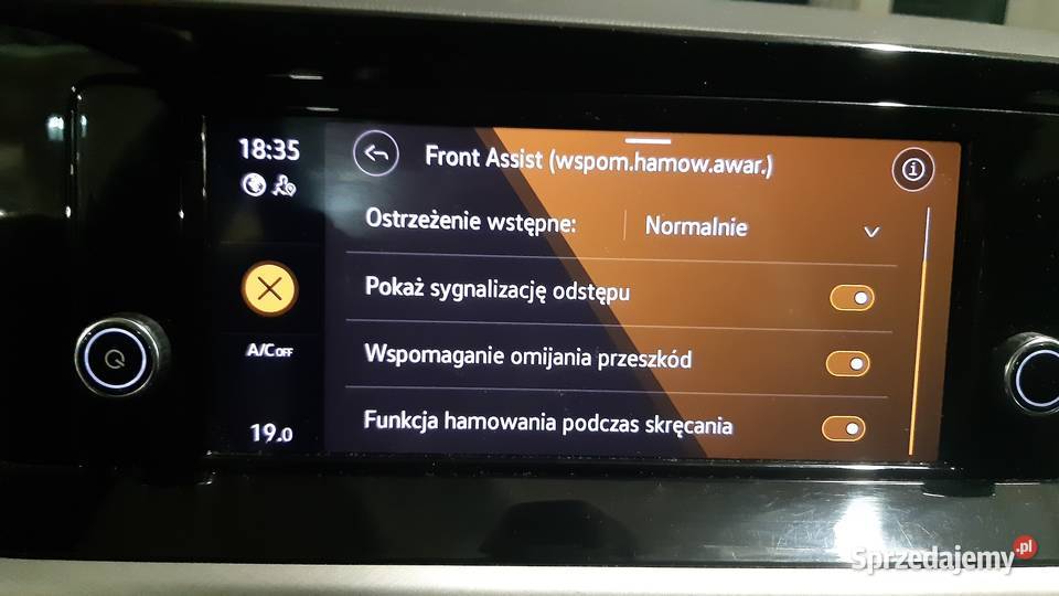 Golf VIII 20TDI elektryczne lusterka małopolskie