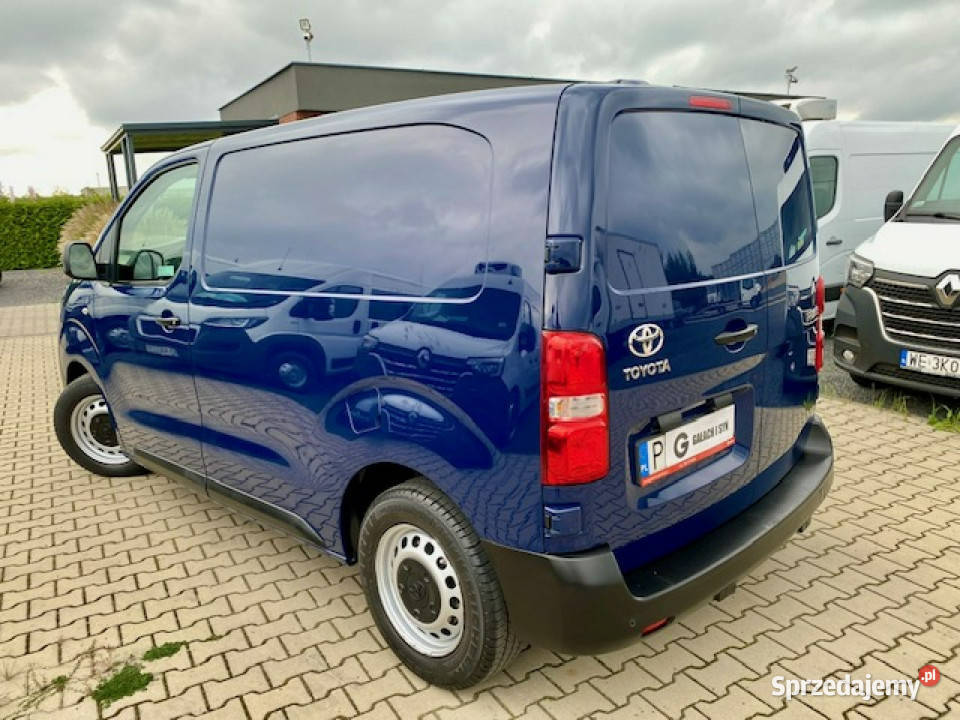 Toyota ProAce SALON 16 95 59 tempomat SERVIS welurowa tapicerka Leszno