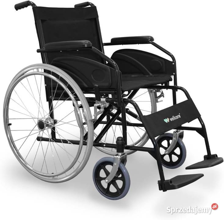Składany wózek inwalidzki ze stali Wellcore Rzeszów