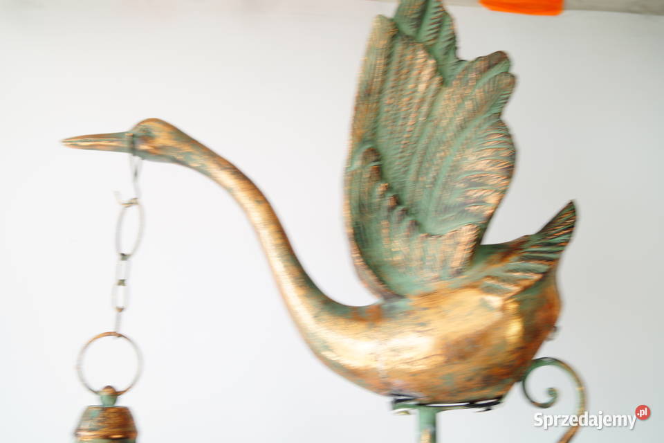 Latarnia Lampa na świece retro PTAK latarnia Gizałki sprzedam
