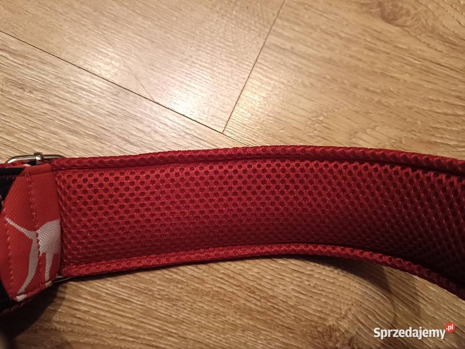 Elagancka duża szeroka półzaciskowa obroża Szczyrk