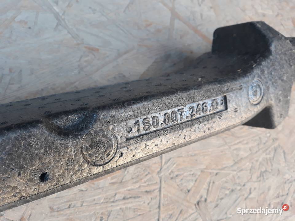 VW UP PIANKA ABSORBER ZDERZAKA PRZÓD 1S0807248D Karoseria Międzychód