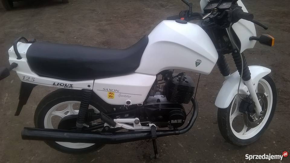 MZ 125 Saxon biały Kikół-Wieś