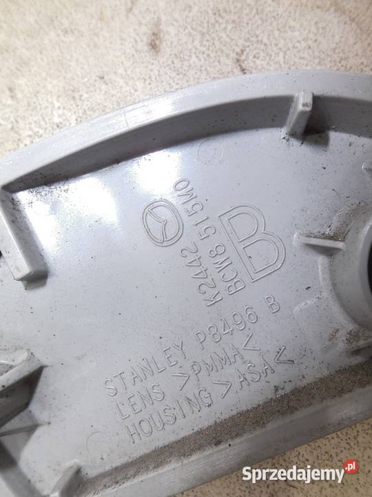 ODBLASK ZDERZAKA TYŁ LEWY MAZDA 3 BM 13 osobowe