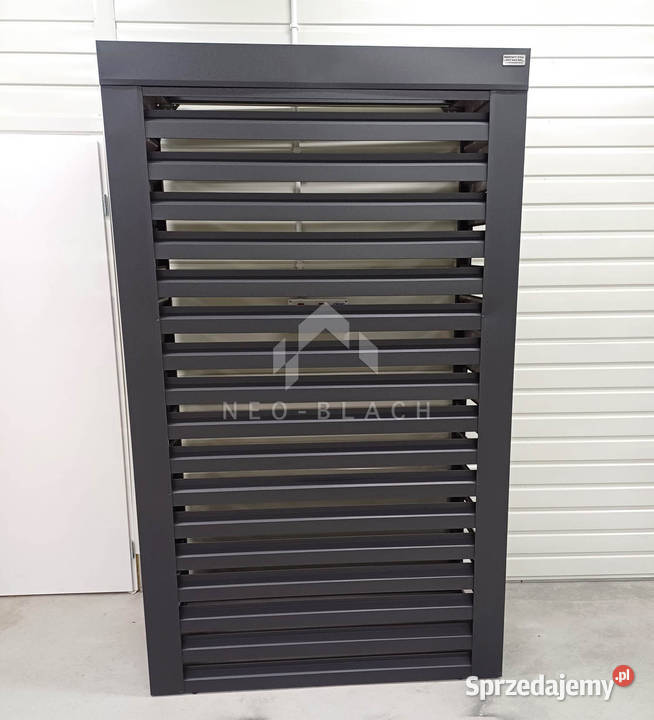 Osłona pompy ciepła 100x50x210 antracyt NB450 Brzesko