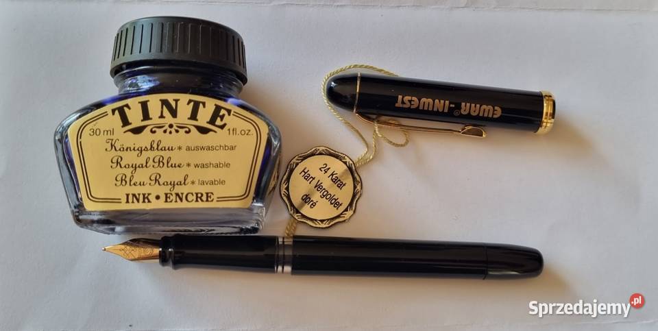 Zestaw pióro wieczne i atrament kolekcjonera Zielona Góra