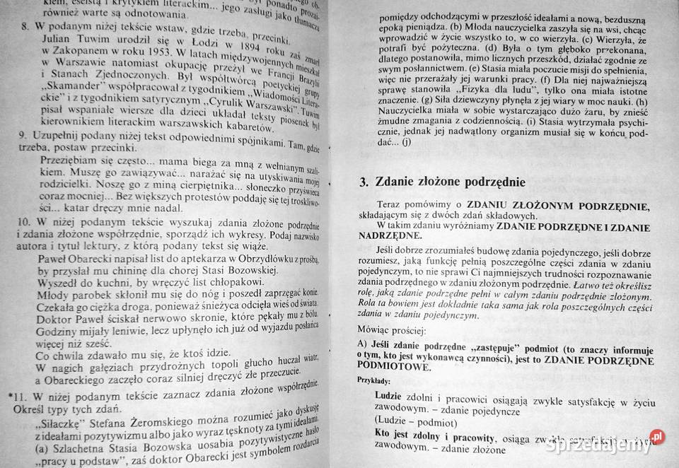 Nie bój się składni kl 78 Hanna Diduszko B lubelskie Chełm sprzedam