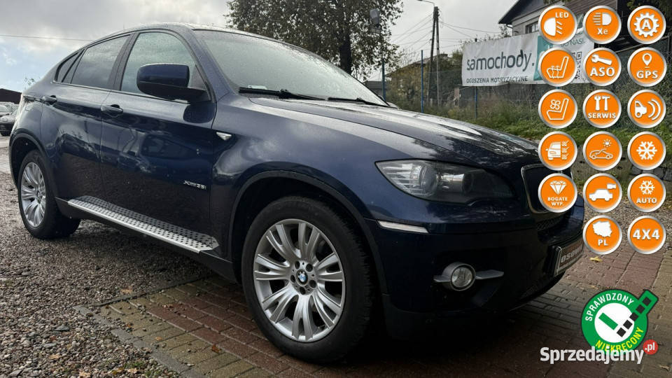 BMW X6 30i xdrive full wersja fullSerwis isofix pomorskie Gdańsk sprzedam