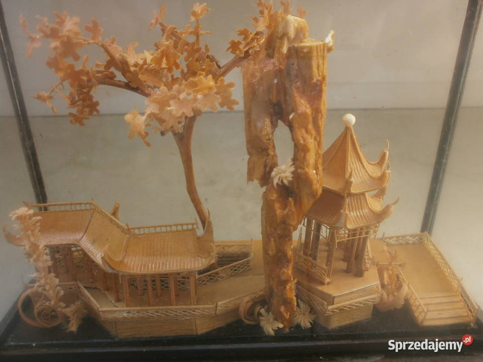 rzeżba dekoracja Chiny