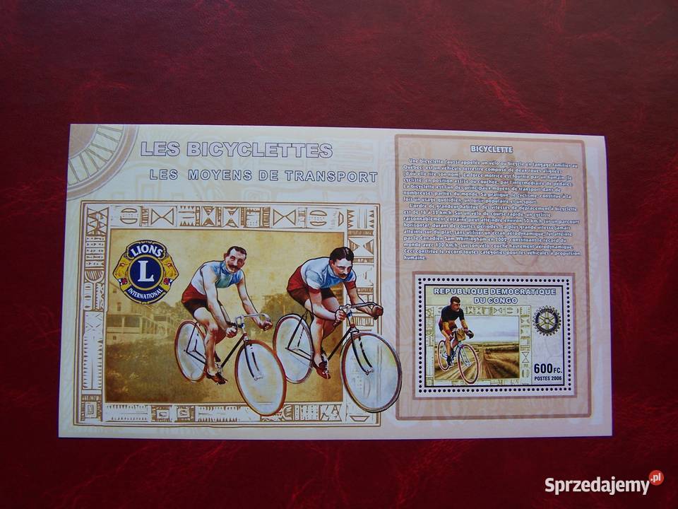 Kongo 2006 MNH Rowery Kolarstwo Tychy