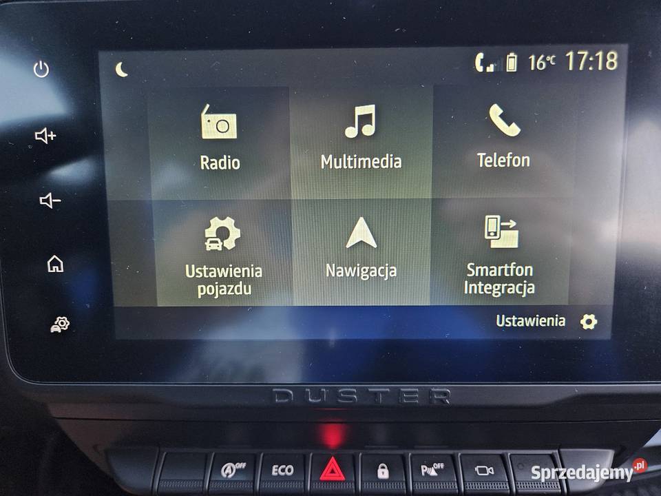 Dacia Duster 2023 10 LPG wyposażenie salon aluminiowe felgi Rzeszów sprzedam
