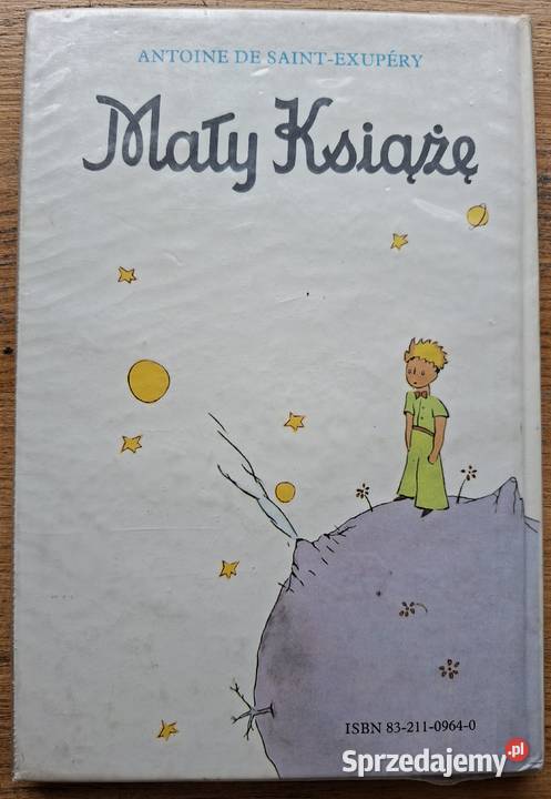 Mały Książę Antoine de SaintExupery Książki dla dzieci małopolskie Kraków