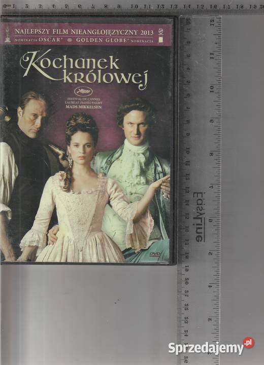 Kochanek Królowej Mads Mikkelsen DVD Pruszków sprzedam