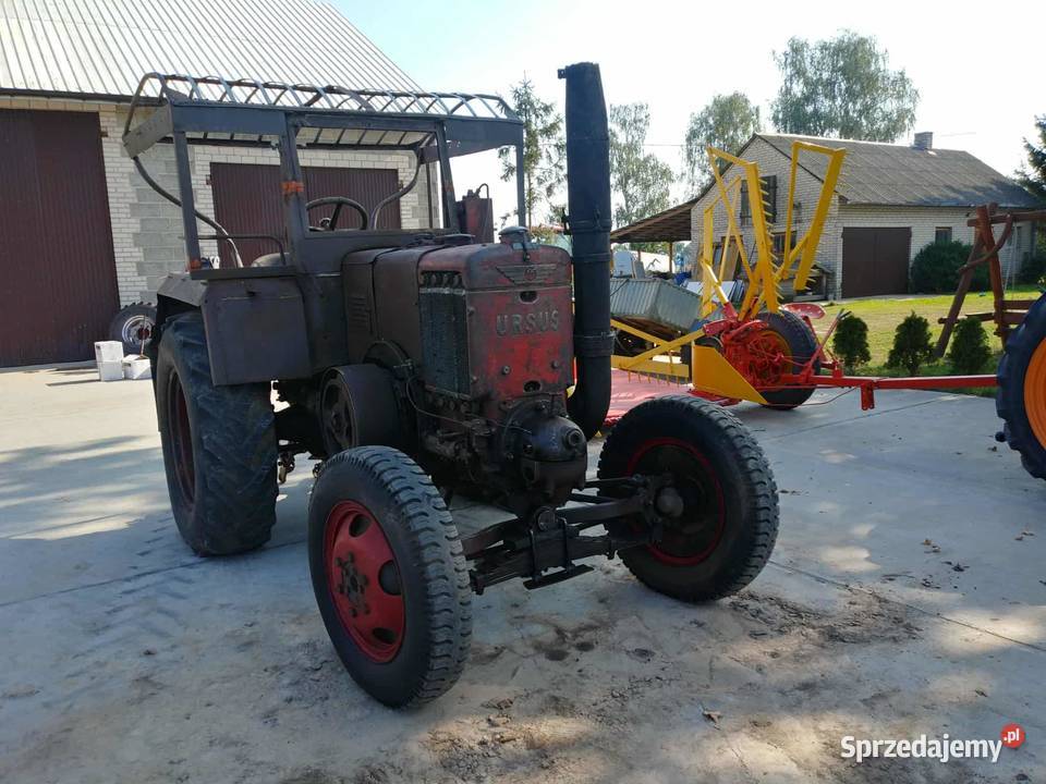 Zabytkowy Ursus C 45 Napęd 2x4 Kanigowo