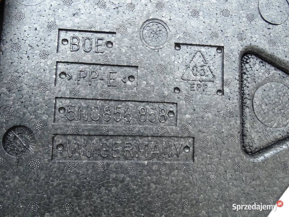 WKŁAD KOŁA BAGAŻNIKA STYROPIAN 5N0858857 VW