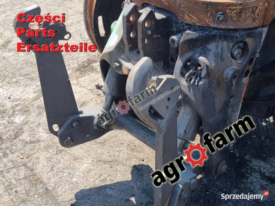 Massey Ferguson 6614 części skrzynia biegów oś