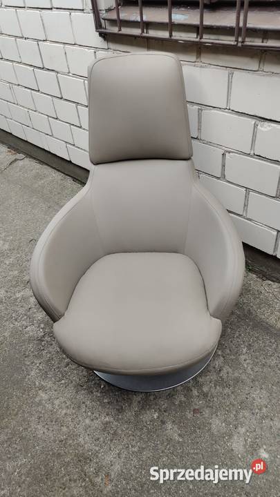 Fotel NATUZZI obrotowy wygodny elegancki Warszawa