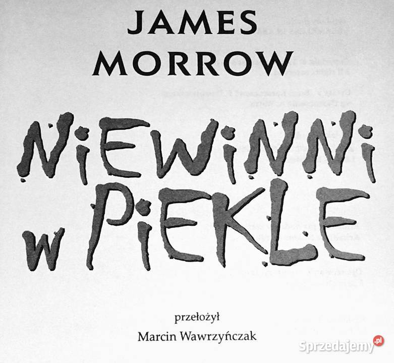 Niewinni w piekle James Morrow Pozostałe Chełm