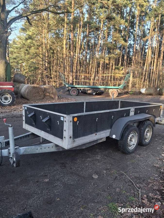 Przyczepa dwuosiowa 2000 dmc Krosno Odrzańskie
