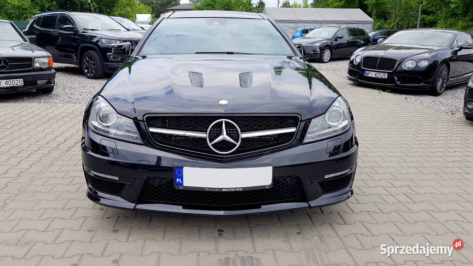 MERCEDES C 63AMG wersja 507 63 BENZYNA minimum nawigacja Klasa C Zgierz sprzedam