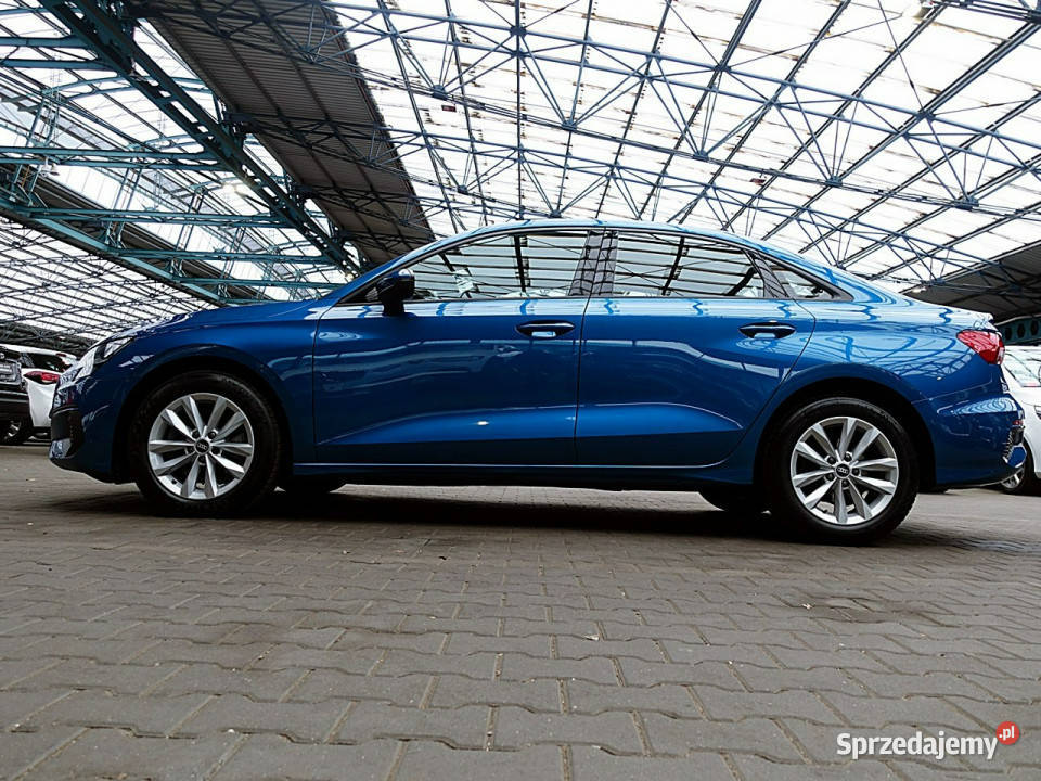 Audi A3 20TDi 150 STRONIC LedNavi GWAR 1wł Kraj ogranicznik prędkości