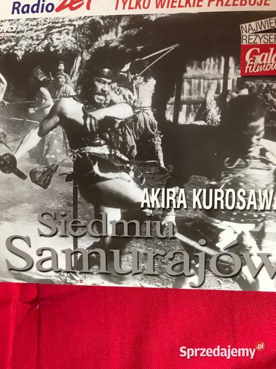 dvd film Siedmiu samurajów Akira Kurosawy akcja Warszawa sprzedam