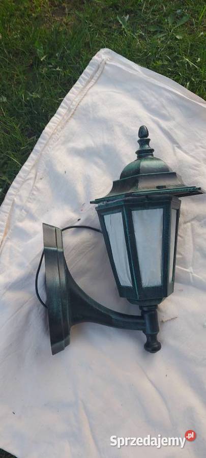 Lampa zewnętrzna 3 sztuki kolor ala miedź