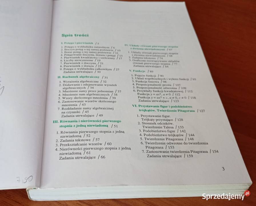 Matematyka repetytorium ósmioklasisty Podręczniki pomorskie Gdańsk
