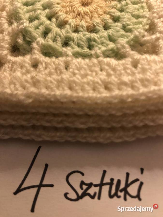 kwadrat babuni pled poduszkanarzuta na